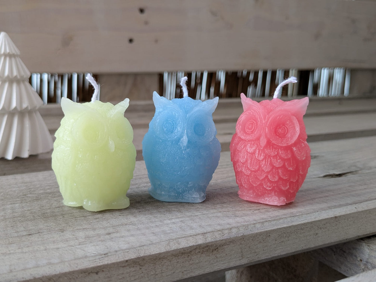 Kleine Eule - Candlestore.MaKe.IT