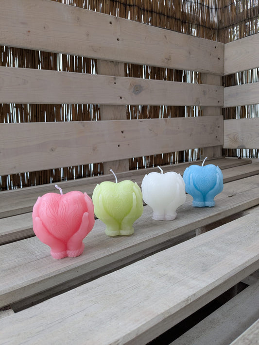Hände mit Herz - Candlestore.MaKe.IT